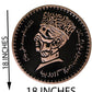 Quaid-e-Azam Muhammad Ali Jinnah Special Memory Coin(Hand Made)